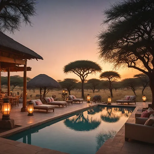 Elegant luxury hotels near Tsavo National Park for an unforgettable Kenyan safari